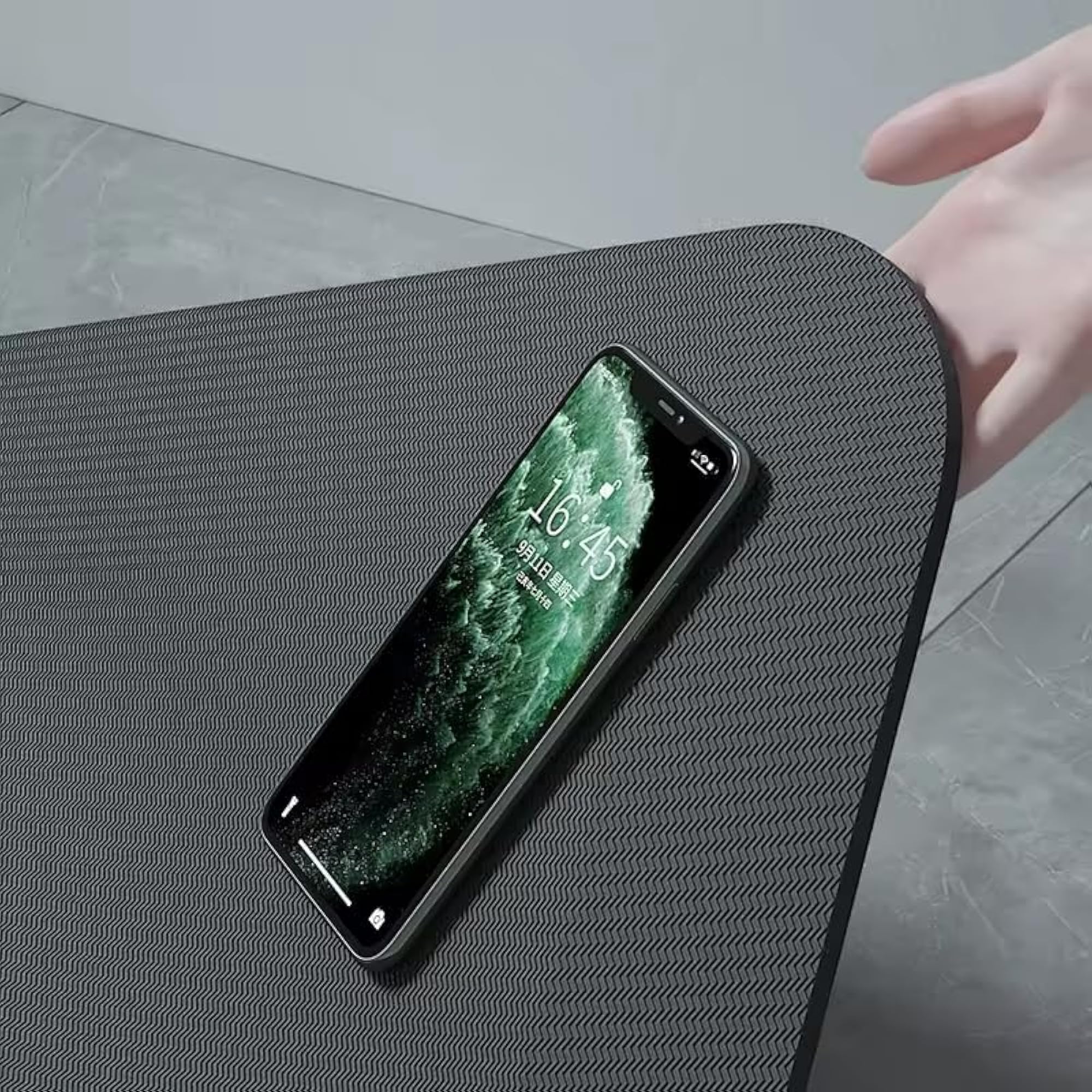 Square Non-Slip Bathroom Mat, Super Absorbent Soft Carpet